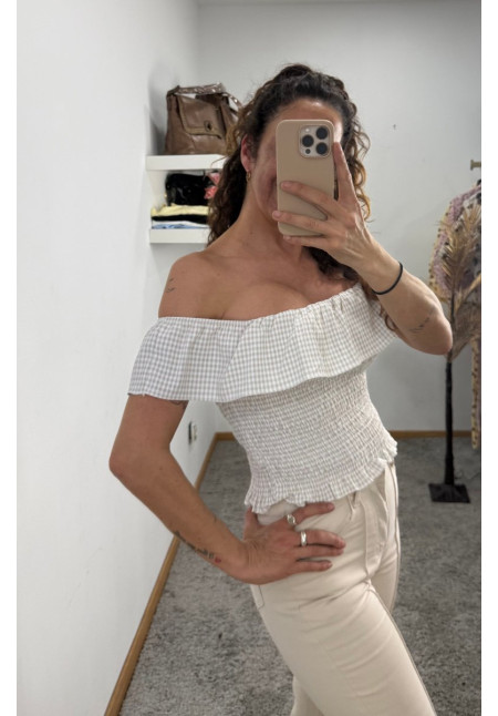 TOP VICHY DULCE CAMPO