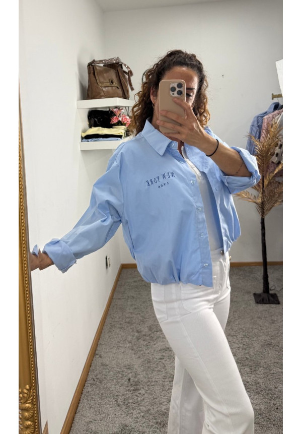 CAMISA BLUE MANHATTAN.