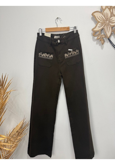 PANTALÓN CHOCOLATE BOHO