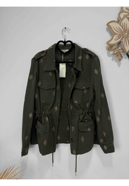 chaqueta tejido vaquero 