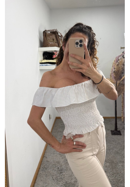 TOP VICHY DULCE CAMPO