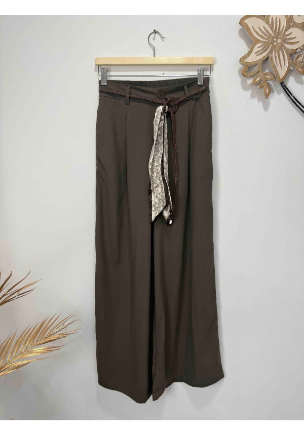 pantalon lazo seda