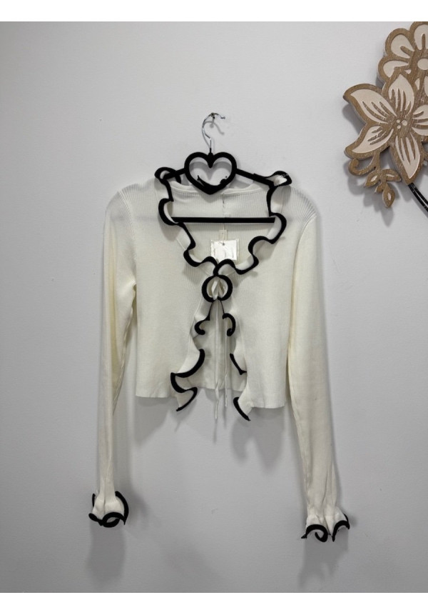 JERSEY CARDIGAN PUNTO