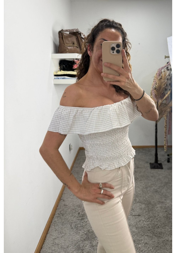 TOP VICHY DULCE CAMPO