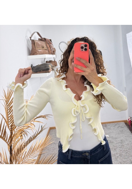 JERSEY CARDIGAN PUNTO