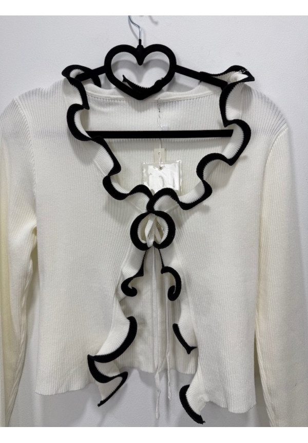 JERSEY CARDIGAN PUNTO