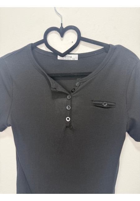 CAMISETA  ESSENTIAL NEGRA