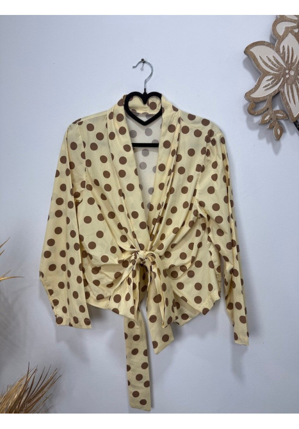 BLUSA VAINILLA LUNARES