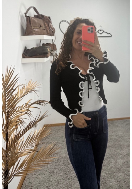 JERSEY CARDIGAN PUNTO